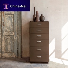 Contemporary chiffonier SKINoakwalnutmarble