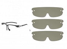 Half-mask face-shield CFV-E30SKadultblackmedical