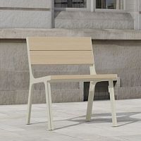 Contemporary chair cit Boisoutdoorsolid woodDouglas fir