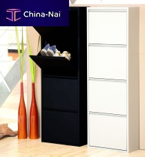 Contemporary shoe rack DOUBLE BERRYsheet steel