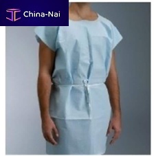 Unisex patient gown 1237368 disposableviolet