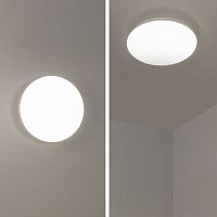 Surface-mounted light fixture IBIZA 15LEDroundIP55