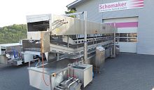 Steam industrial cooker WKS continuouspastafor meat