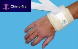 Hospital bed fixation strap wrist