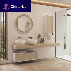 Countertop washbasin CHREA XLresinantibacterialdouble