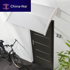 Entrance canopy TIMELESS®metalpolycarbonateflat