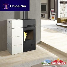 Wood heating stove CAROL-MIXTApellet11 kWmulti-fuel