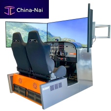 Aircraft simulator TRC3000 CABRIO C172AtrainingcockpitCessna
