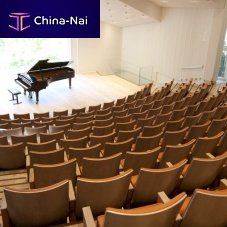 Contemporary auditorium seating DRAMAfabricleatherplywood