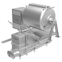 Drum butter churner machine