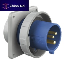 Dock watertight electrical plug HBL316B6Wterminalmale
