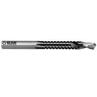 Solid milling cutter 1606 seriesthreadhigh-speed steel2-flute