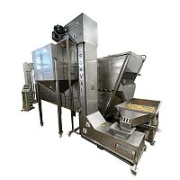 Almond roasting machine SVL250peanutchickpeascontinuous