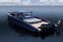 Cruising motor yacht M47P opensoft-topoutboard