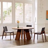 Contemporary dining table HAKAMAoakwalnutsolid wood