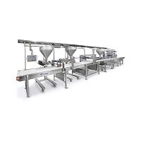 Automatic cake production line