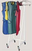 Mobile X-ray apron rack W6MF