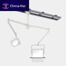 X-ray radiation shielding screen 350/45/LEDceiling-mountedwith windowwith surgical lamp