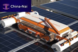 Solar panel cleaning robot RTM PROdry cleaningwet cleaning