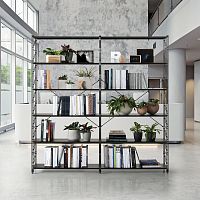 Free-standing bookcase SOCRATEmodularwall-mountedcontemporary