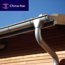 Zinc-titanium roof gutter GRANUM semicircularmaintenance-free