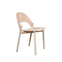 Scandinavian design chair SANAindoorsolid woodwalnut