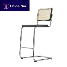 Traditional bar chair S 32 VHindoormeshleather