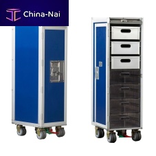 Half-size aircraft service trolley FQ41003with dry ice