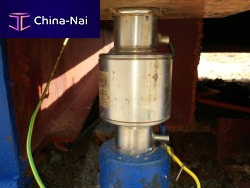 Compression load cell canisterweighing