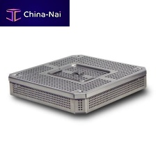 Instrument sterilization tray 64-22510 seriesstainless steelsilicone