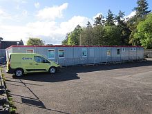 Buildings open to the public container construction SCOTLANDlocker roomfor officegalvanised steel
