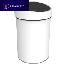 Bathroom trash can Cavere wall-mountedstainless steelindoor
