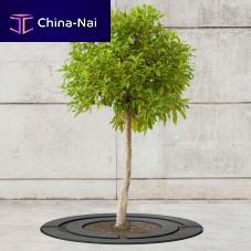 Round tree grate Split 380metal