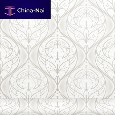 Contemporary wallpaper ALCINApatternedfabric lookblue