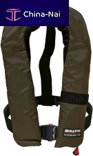 Self-inflating life jacket FLYFISHER 150 ZIP150 Nunisexfor fishing