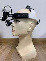 Headband-type binocular loupe XM-EL1918with headlamp