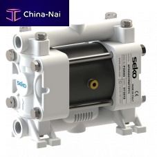 Double-diaphragm pump Duotek AF0007 for chemicalsair-drivenself-priming