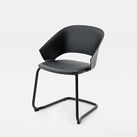 Contemporary chair ICONindoorpolypropylenemetal base