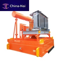 Electromagnetic separator Force-Cooled particlemetalwaste