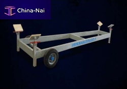 Handling trailer Car-m for boatsfor sailing dinghiessingle-axle