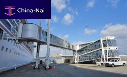 Terminal gangway KRONUStelescopicmotorizedlightweight