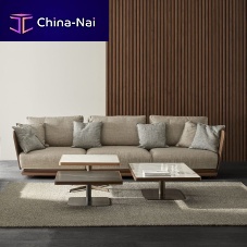 Contemporary sofa AMOR CORTESEfabricgrayblack