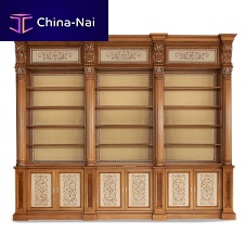 Free-standing bookcase L8.03classicfor officewooden