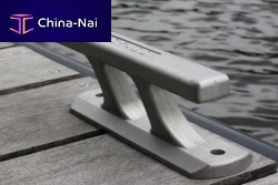 Dock mooring cleat for boatsflataluminum