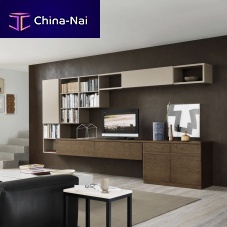 Contemporary TV cabinet COMPOSIZIONE 2 - FIORI DI LOTOmodularoaklacquered wood