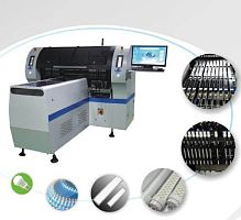 LED pick-and-place machine HT-XFfor single- or double-sided PCBSMTultra high-speed