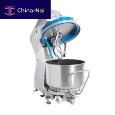 Stainless steel dough mixer W 160-400 Afloor-standing