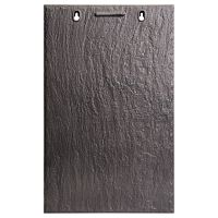 Plain roof tile A00160flatclayblack