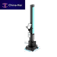 Hospital disinfection robot OhmniClean UVCmobileautomated
