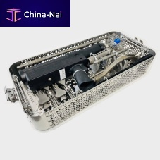 Surgical instrument sterilization tray perforatedstainless steelautoclavable
